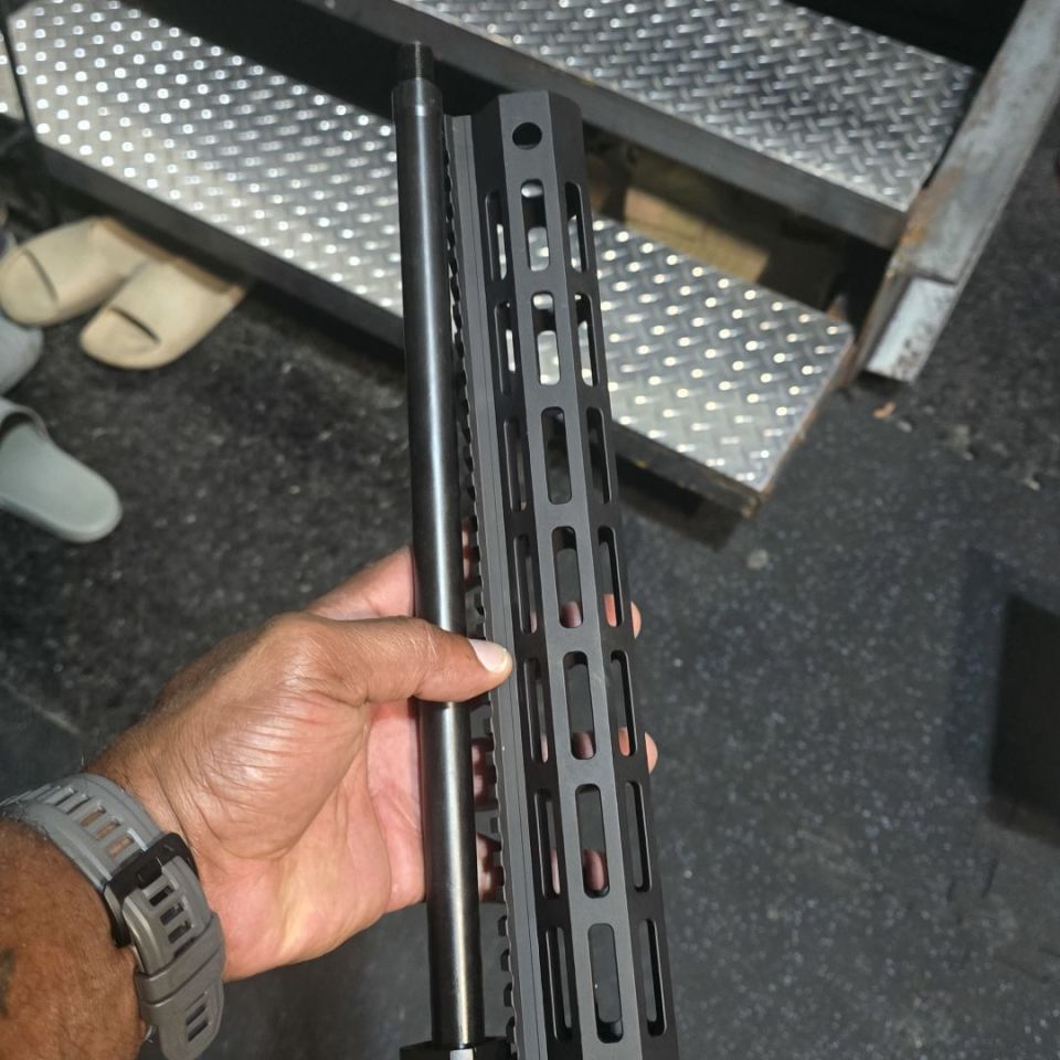 Image 2 - PSA 16" 9mm barrel and rail