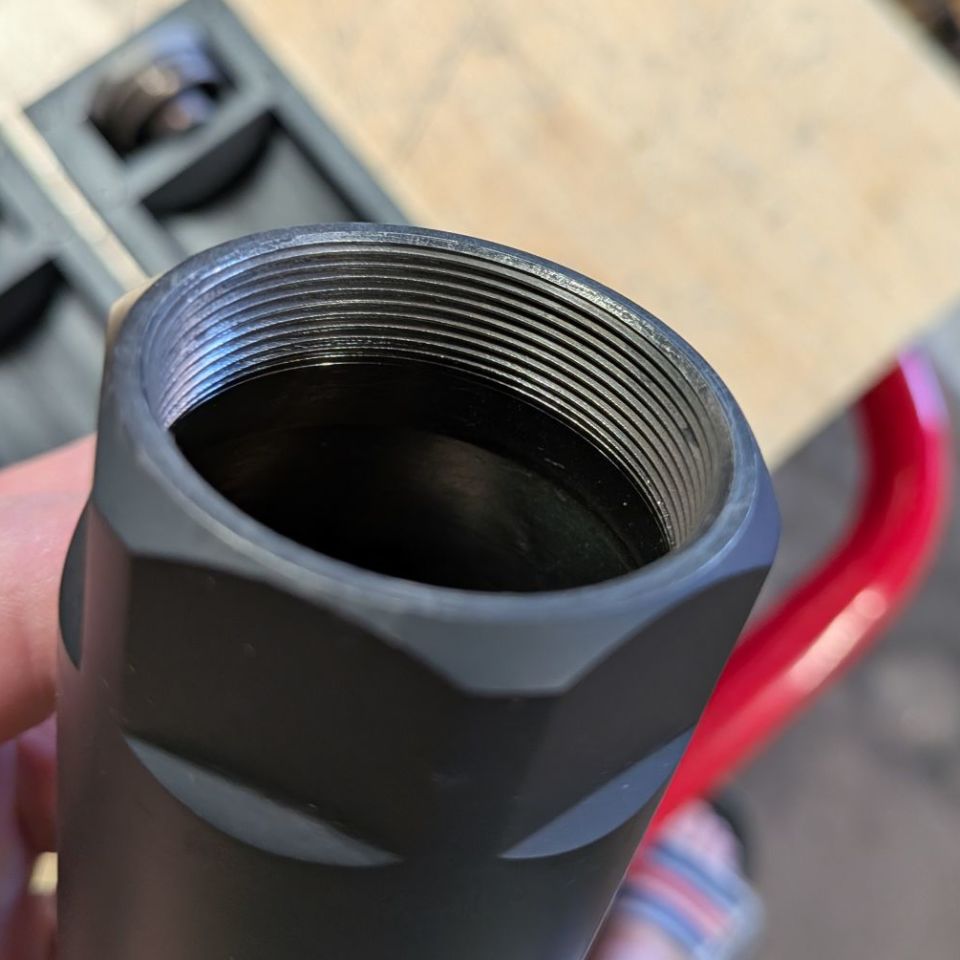 Image 3 - Rex MG7K .224 Suppressor 