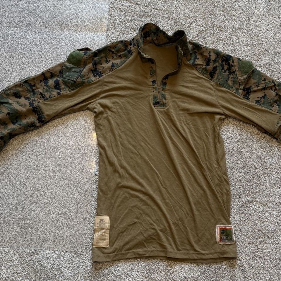 Image 1 - USMC Marpat Woodland Frog MR
