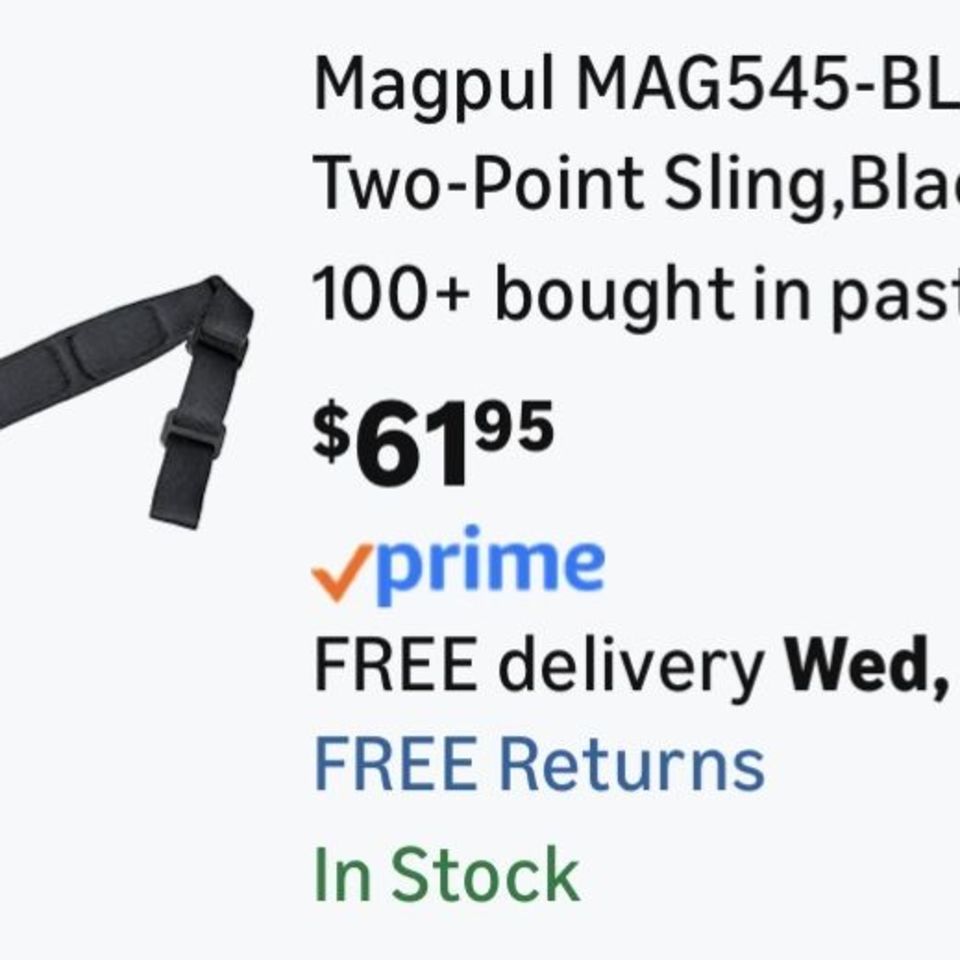 Image 5 - Magpul MS1 Padded Sling Black