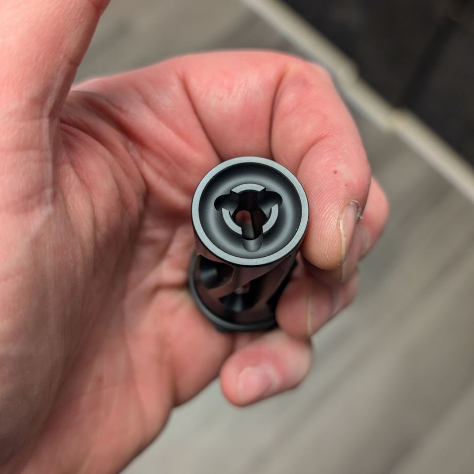 Image 2 - Hux 5/8x24 556 muzzle device 