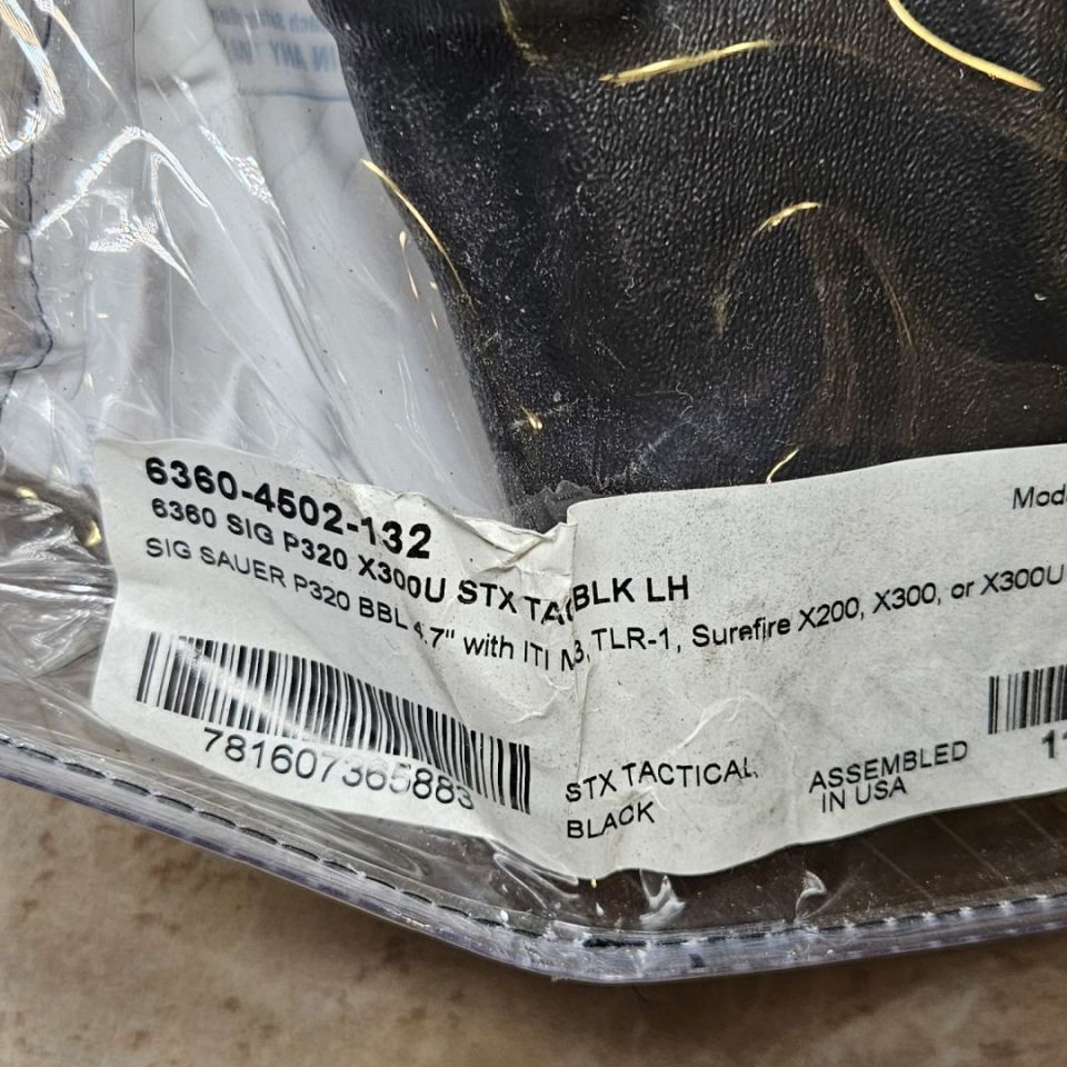 Image 2 - Safariland P320 lefty holster