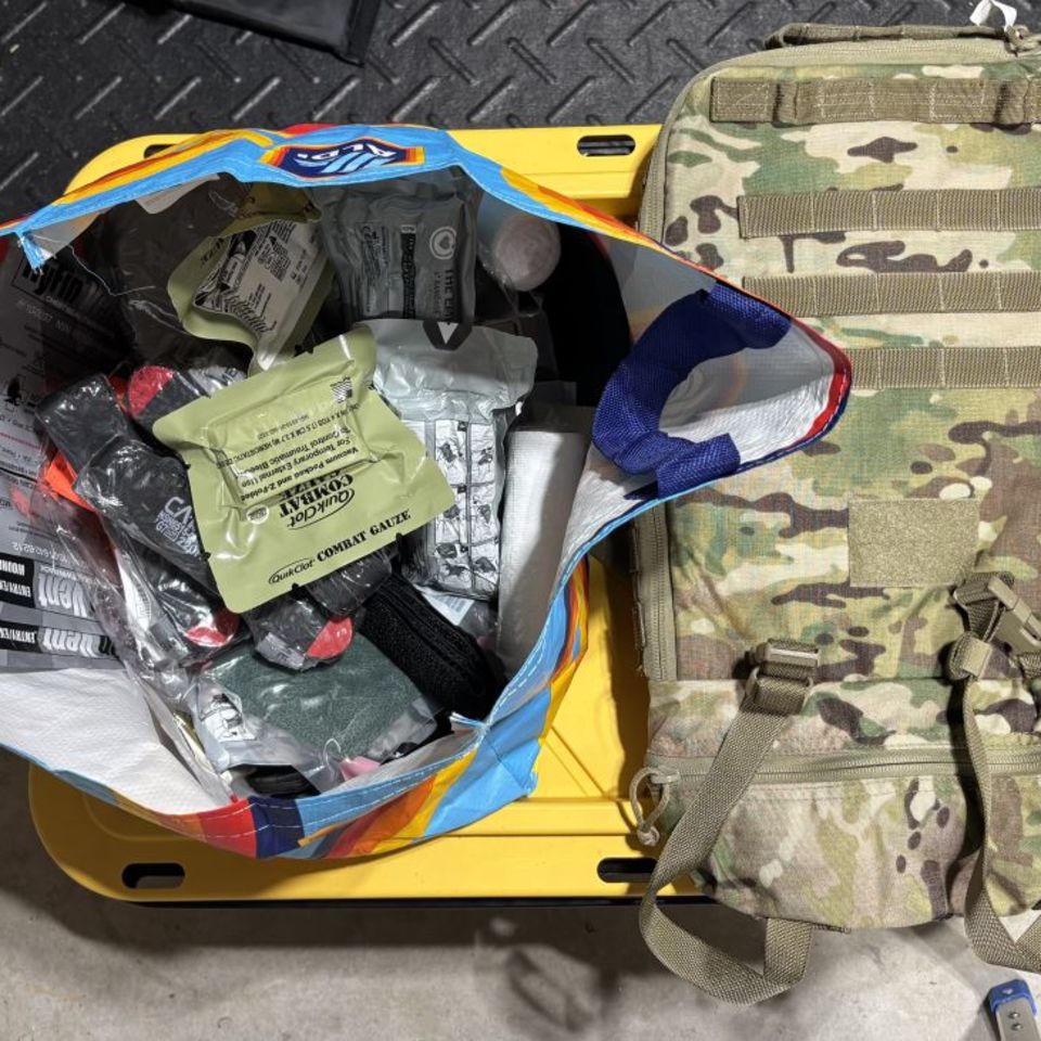 Image 1 - Loaded m9 aid bag