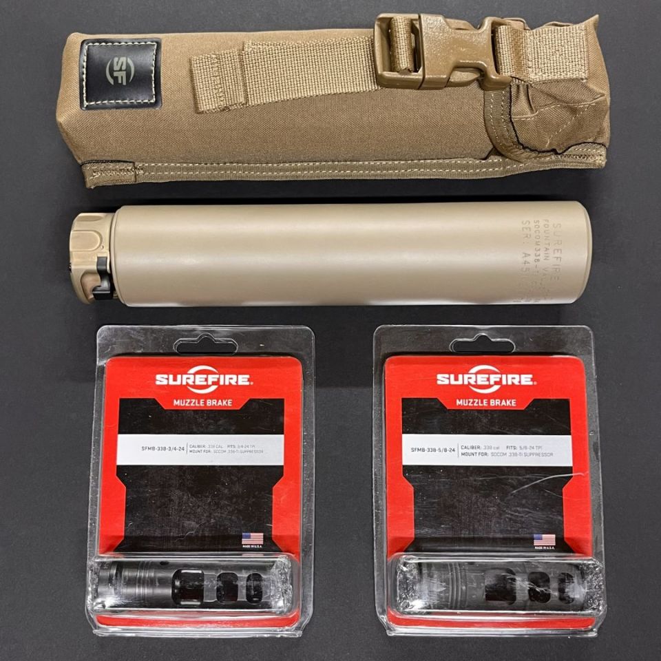 Image 1 - SUREFIRE SOCOM 338-Ti + BRAKES