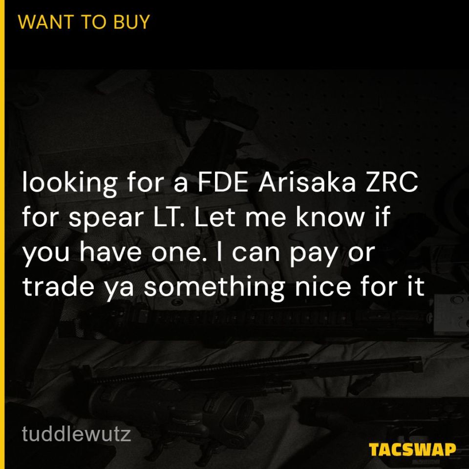 Image 1 - WTB: Arisaka ZRC FDE