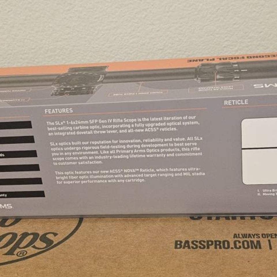 Image 2 - Primary Arms SLx 1-6x Nova