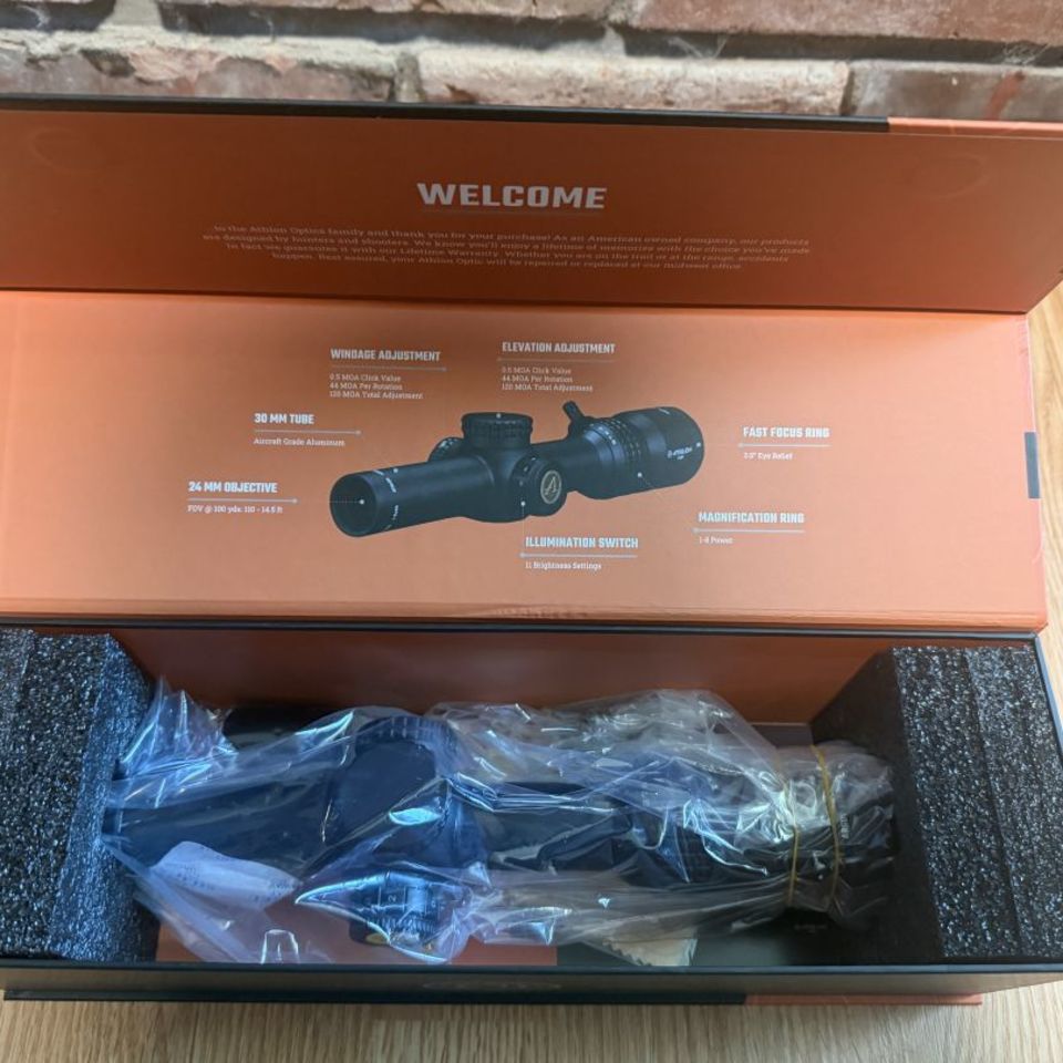 Image 1 - Athlon Argos 1-8 LPVO Gen 3