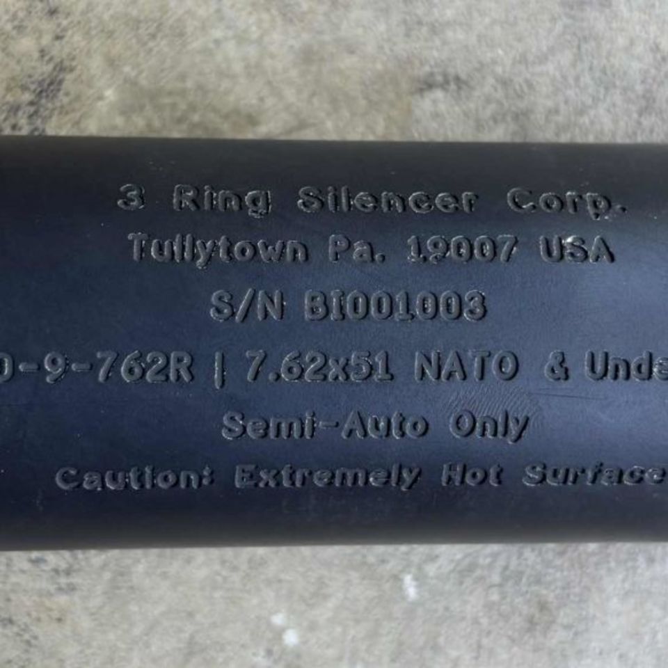 Image 2 - 3 Ring Silencer 7.62