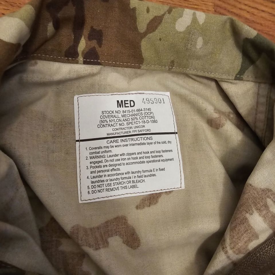 Image 2 - OCP Coverall Med