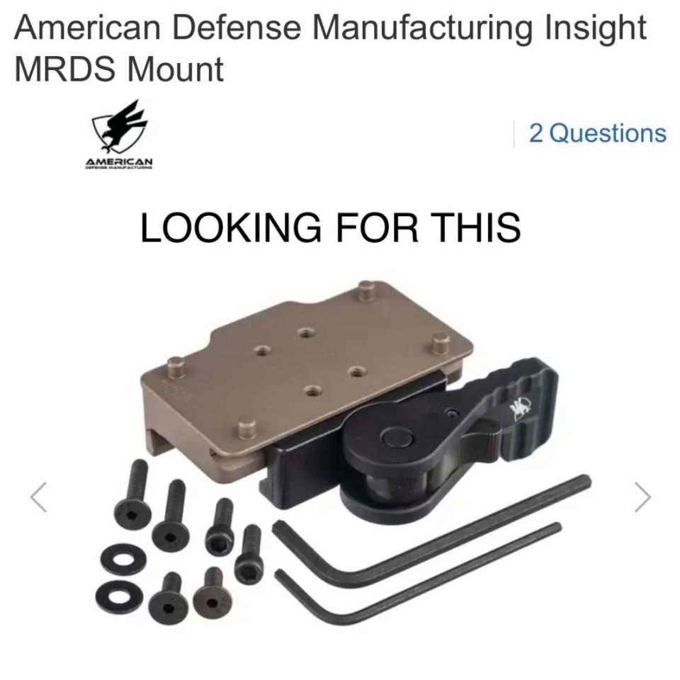 Image 1 - ADM Insight MRDS Mount