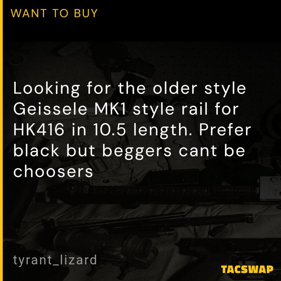 Image 1 - Geissele hk416 10.5 rail