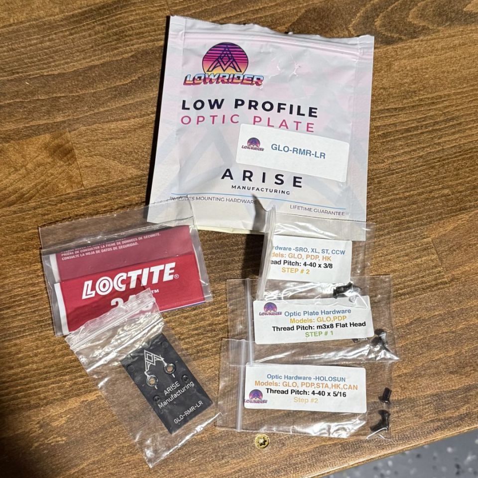 Image 1 - Arise Glock MOS plate RMR