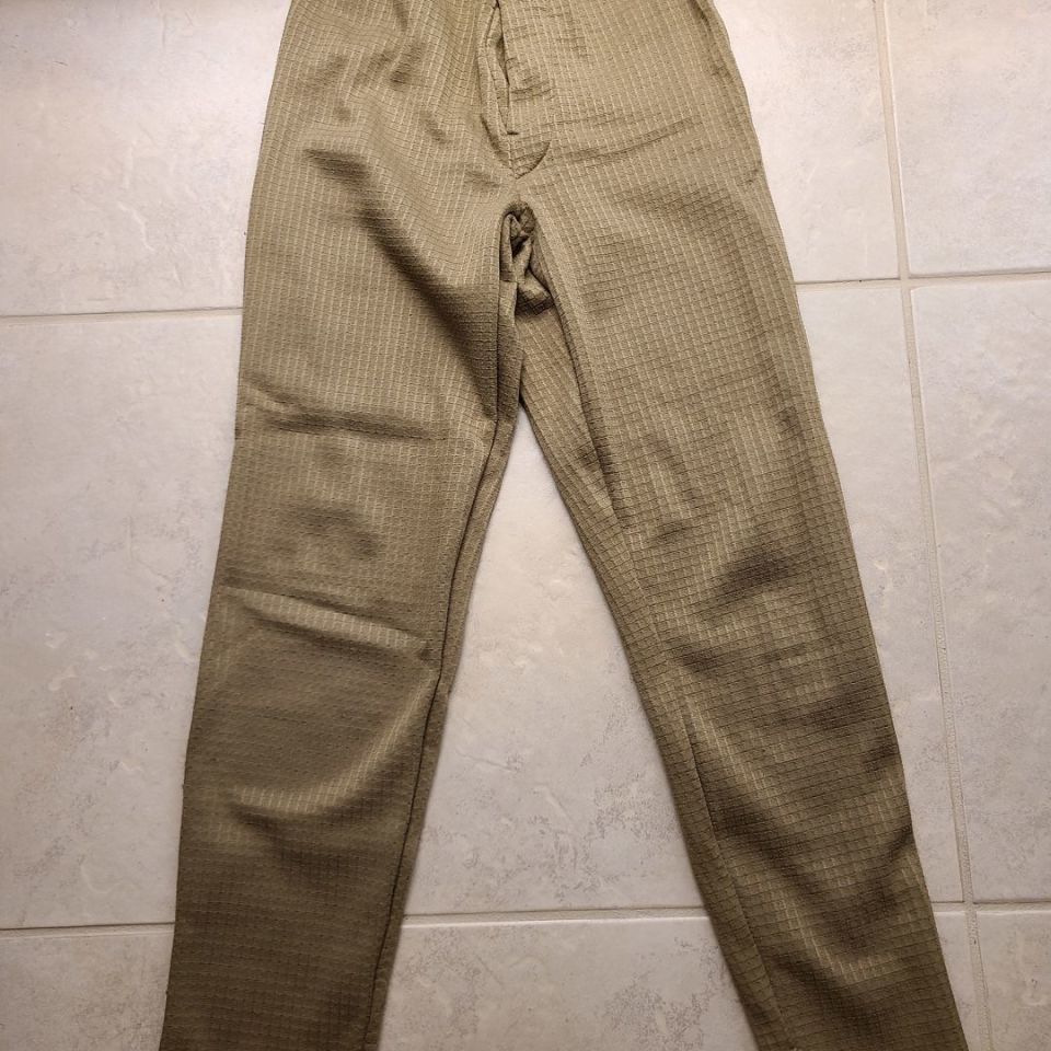 Image 1 - Grid Fleece Pants - Small