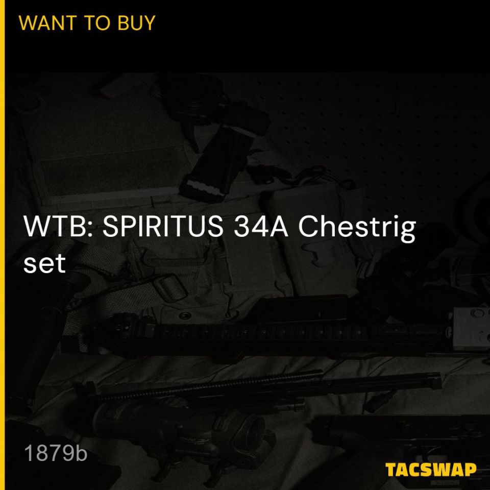 Image 1 - WTB: SPIRITUS 34A Chestrig set