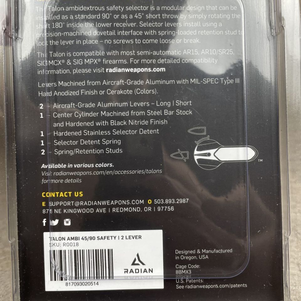 Image 2 - NIB Black Radian Talons