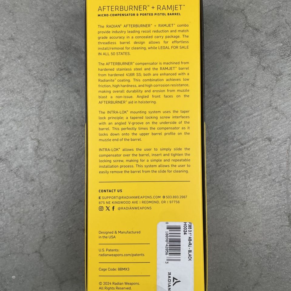 Image 2 - NIB P365 Radian Ramjet