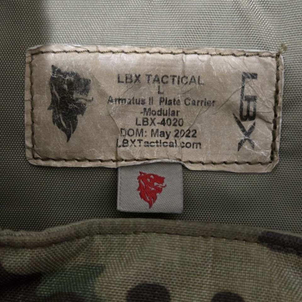 Image 3 - Armatus LBX (L) plate carrier 