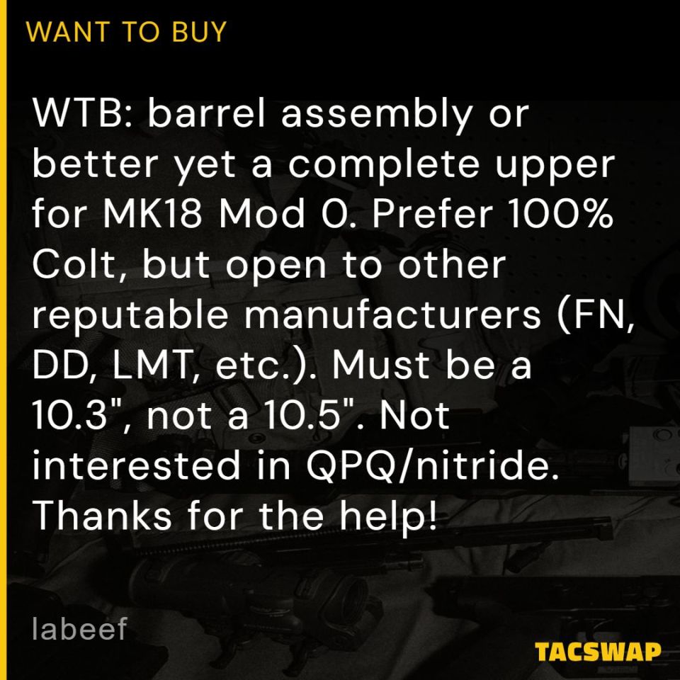 Image 1 - MK18 Mod 0