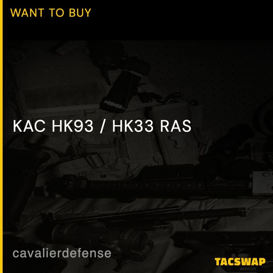 Image 1 - KAC HK93 / HK33 RAS