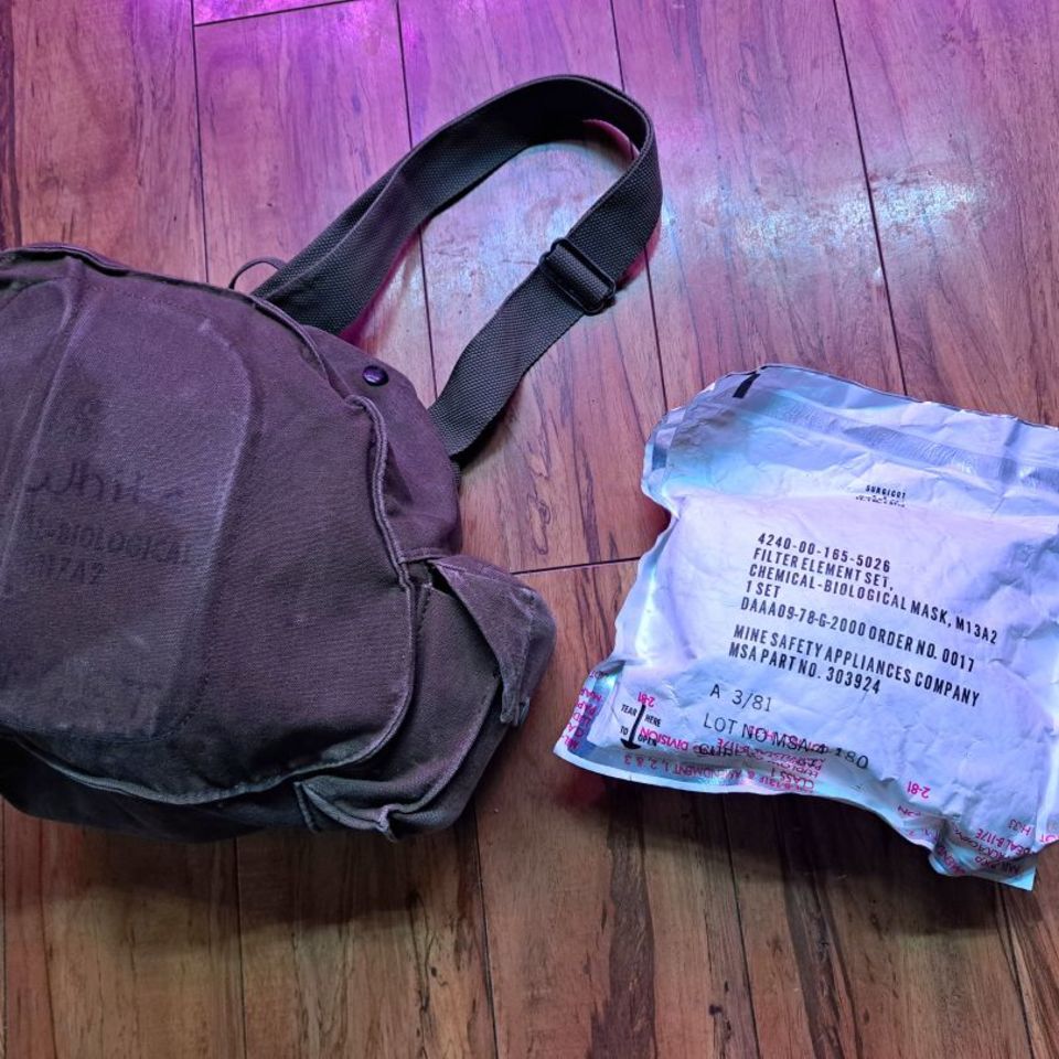 Image 2 - US M17A2 gas mask