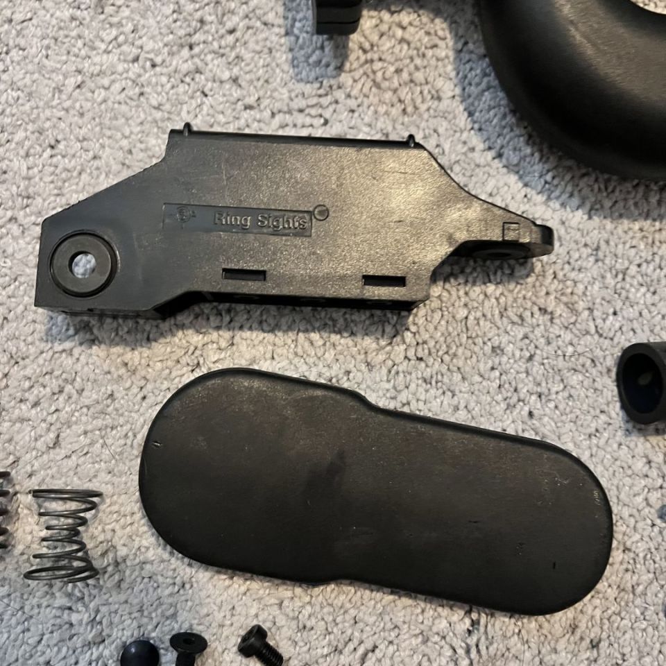 Image 5 - P90 parts kit with ring sights