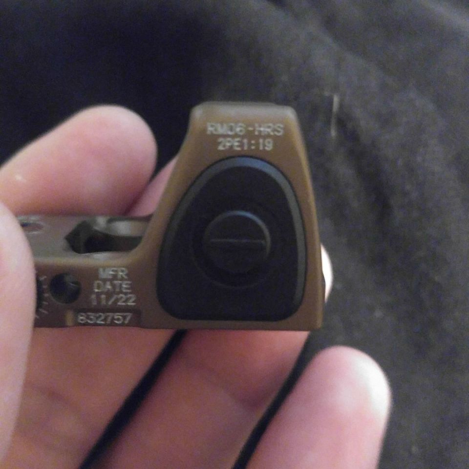 Image 2 - LNIB Trijicon RMR HRS + Sealing plate (SOLD)