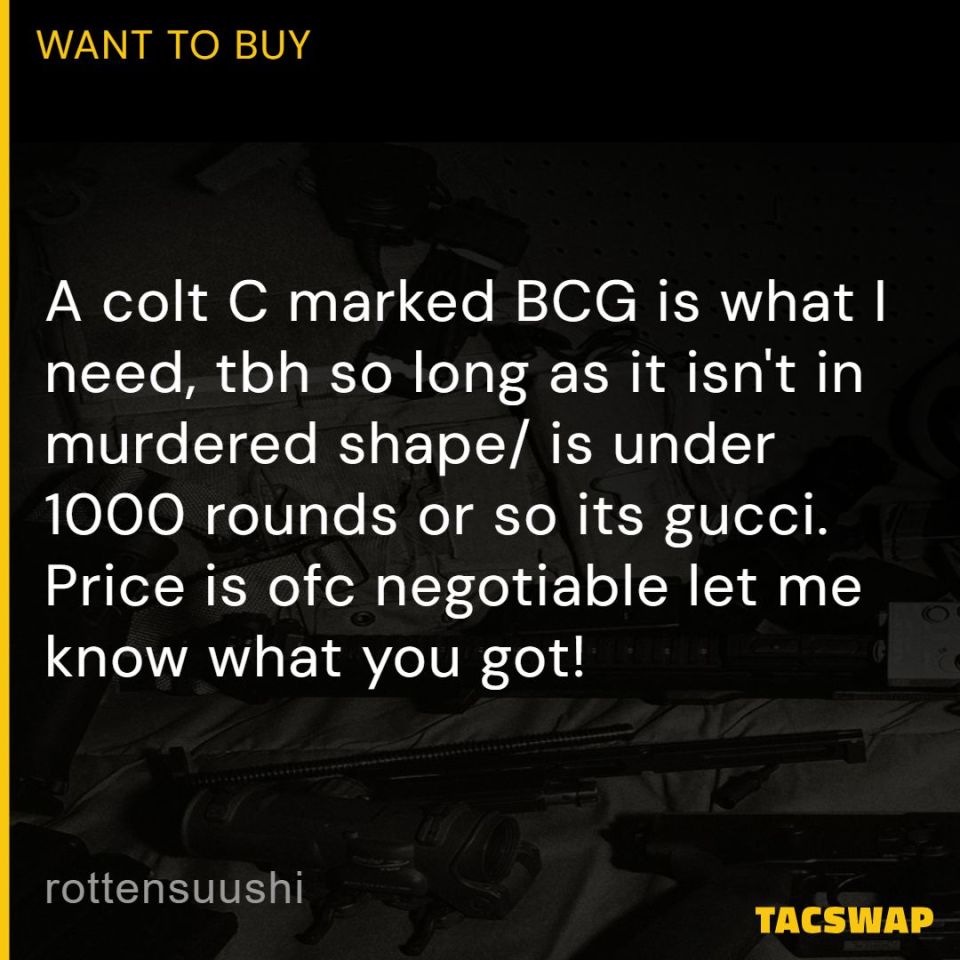 Image 1 - WTB Colt C marked BCG