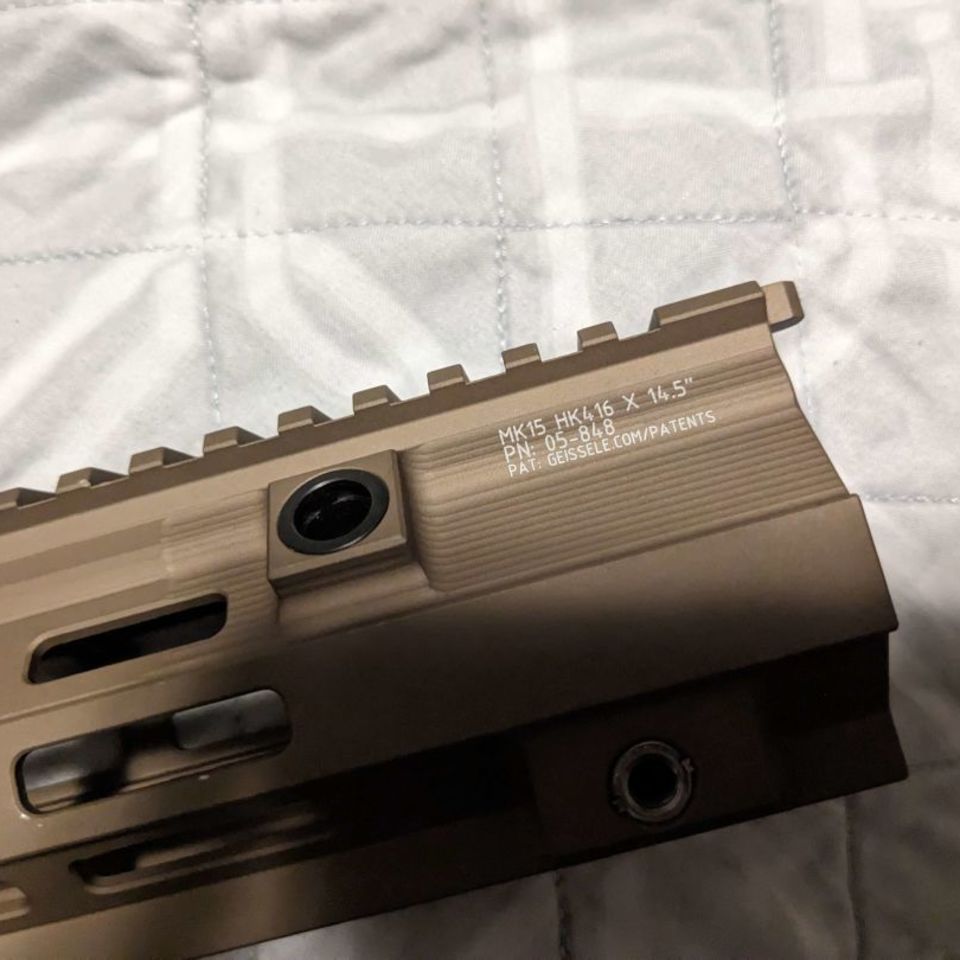 Image 3 - Geissele 416 SMR MLOK 14.5" 