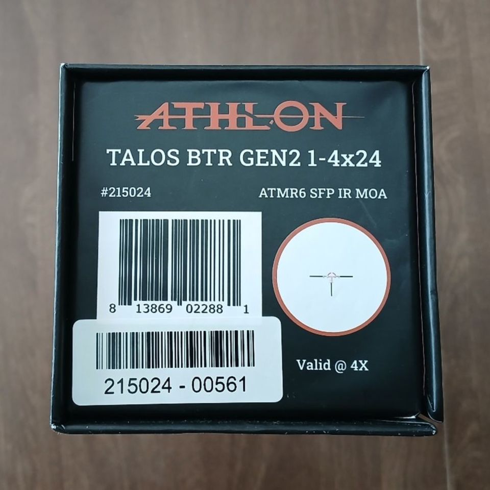 Image 3 - Athlon BTR Gen 2 1-4x24 ATMR6