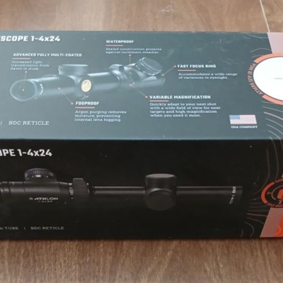 Image 1 - Athlon BTR Gen 2 1-4x24 ATMR6