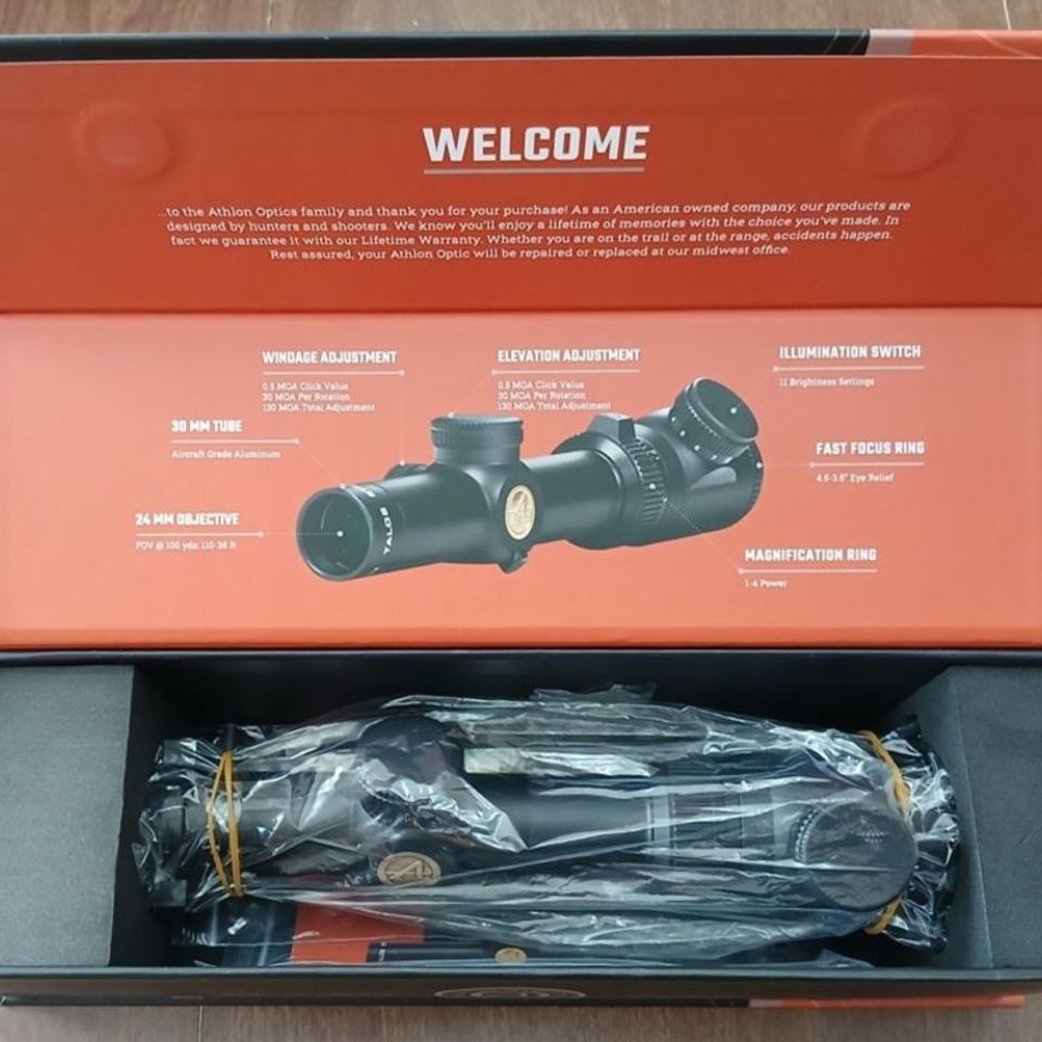 Image 2 - Athlon BTR Gen 2 1-4x24 ATMR6