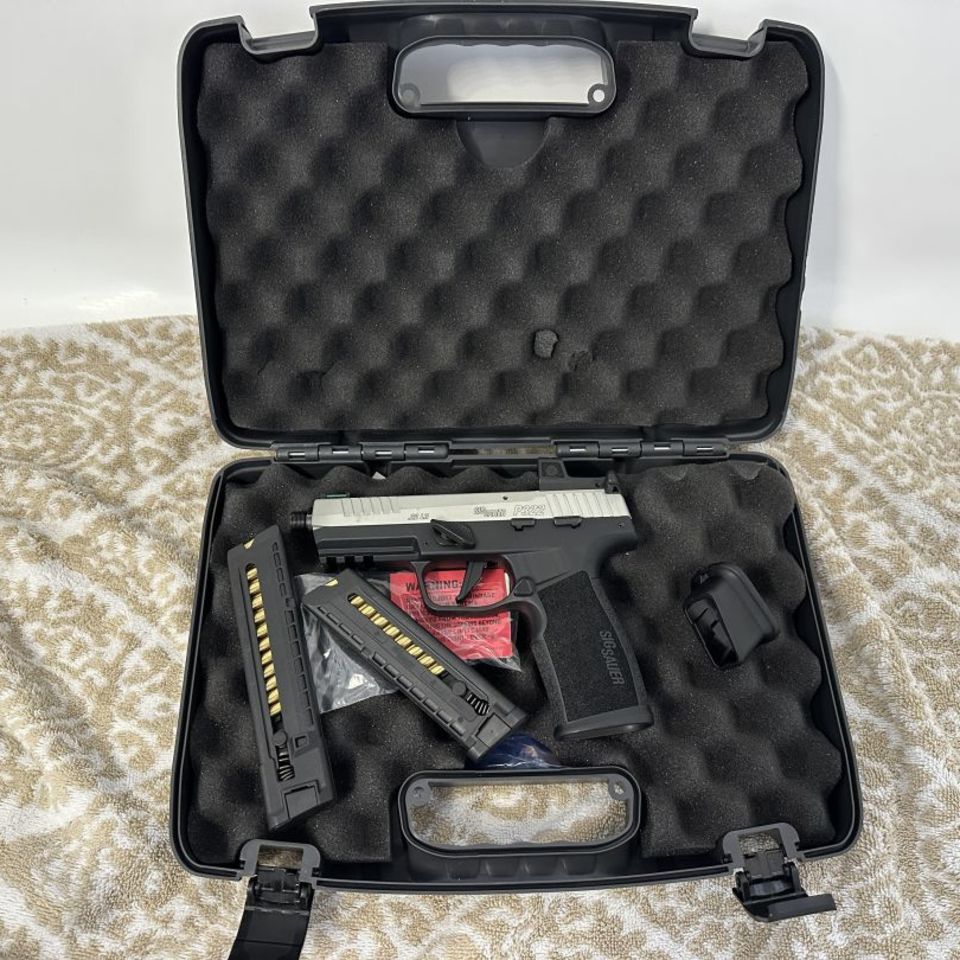 Image 5 - Sig P322T Threaded w Red dot 