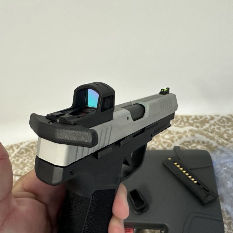 Image 3 - Sig P322T Threaded w Red dot 