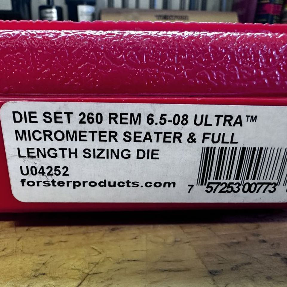 Image 2 - Forster Ultra Die Set - 260REM