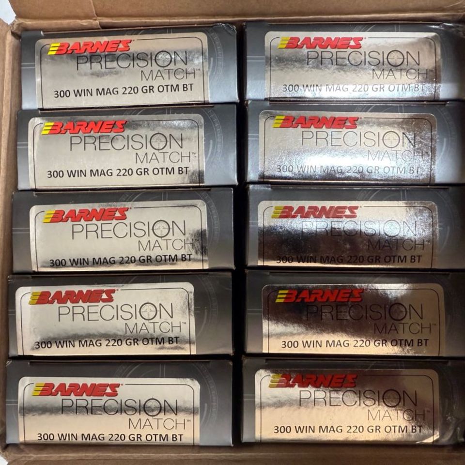 Image 1 - Barnes Precision Match 220gr