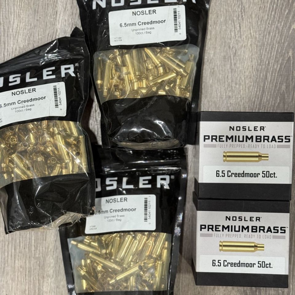Image 1 - 400pc Nosler 6.5cr brass