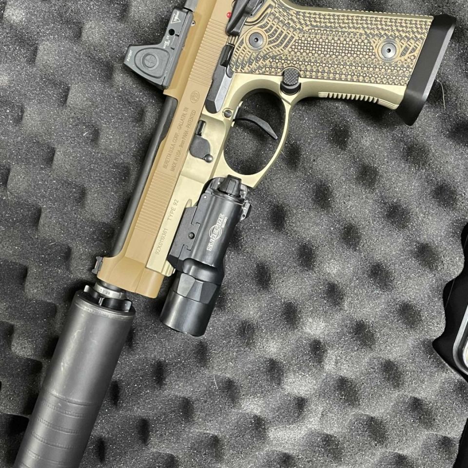 Image 3 - Beretta 92 Ultra Low RMR Mount