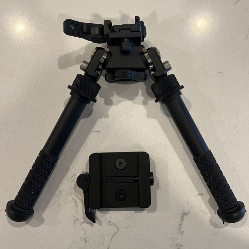 Image 6 - Gray Ops Arca QD for Bipod