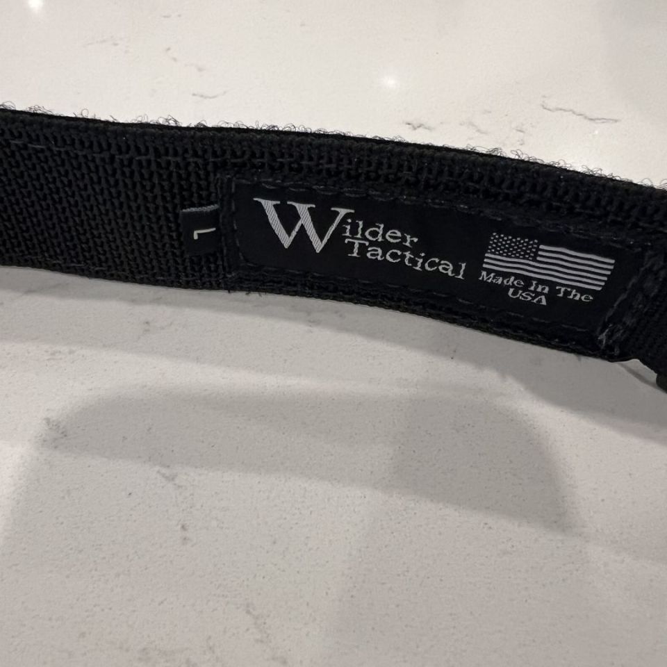Image 3 - Wilder Tactical Minimalst belt