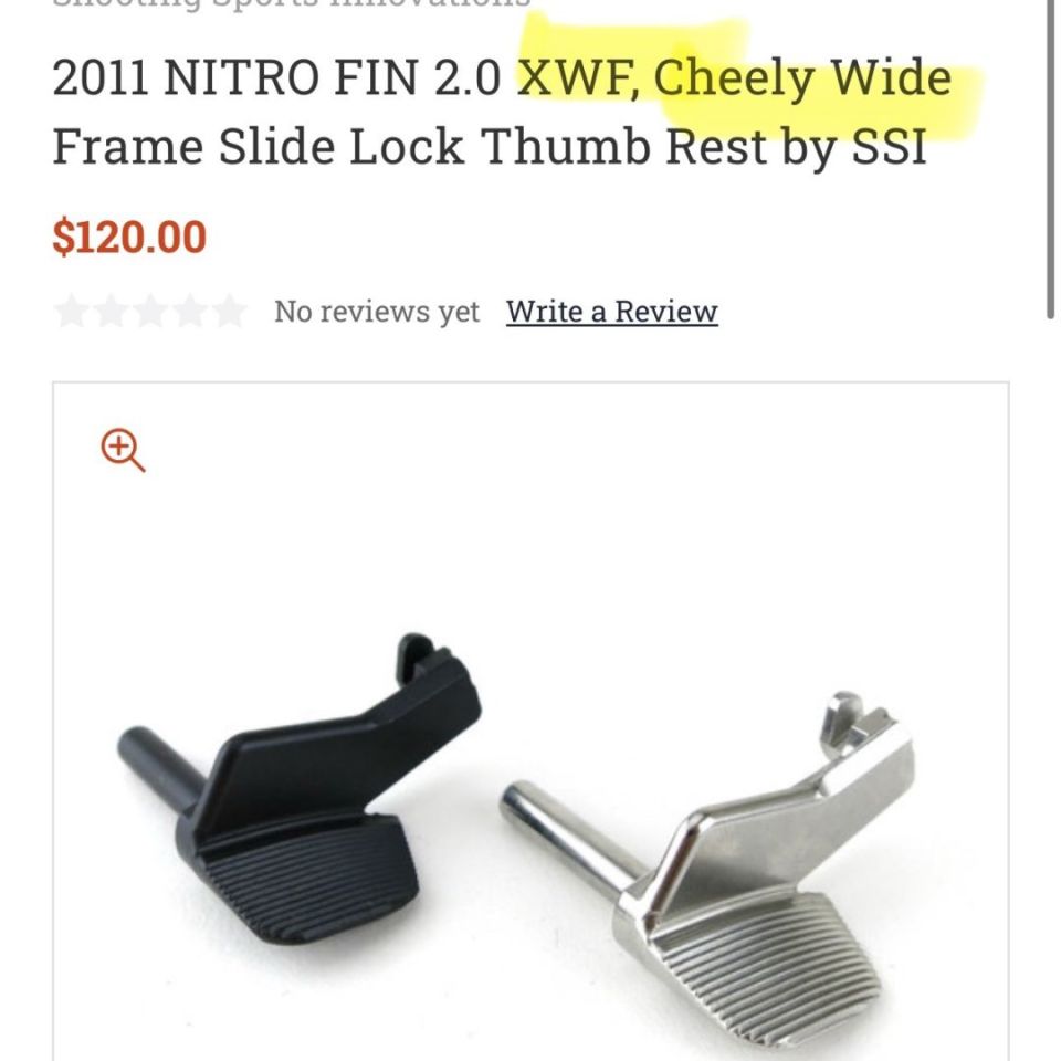 Image 2 - Nitro fin for a cheely XWF 