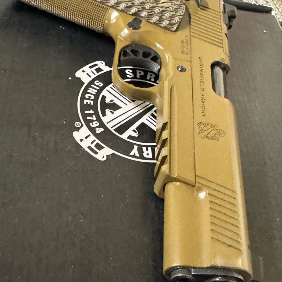 Image 1 - Springfield TRP 9mm AOS Coyote