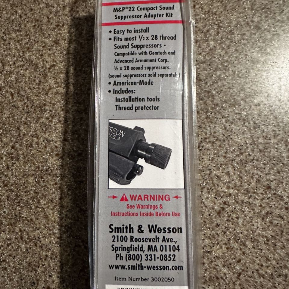 Image 2 - M&P 22 suppressor adapter 