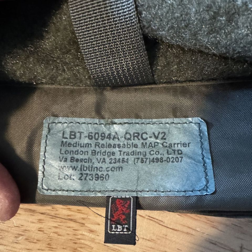 Image 3 - Medium LBT QRC V2 w/RMA 1155s