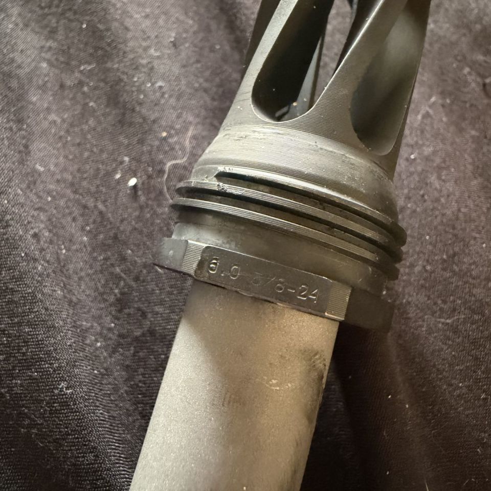 Image 3 - HUX Flash Hider-5/8x24-6mm