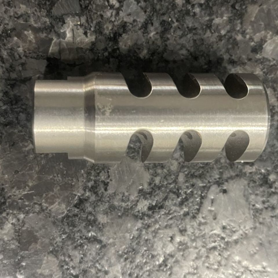 Image 2 - Heavy Stainless Muzzle Brake 