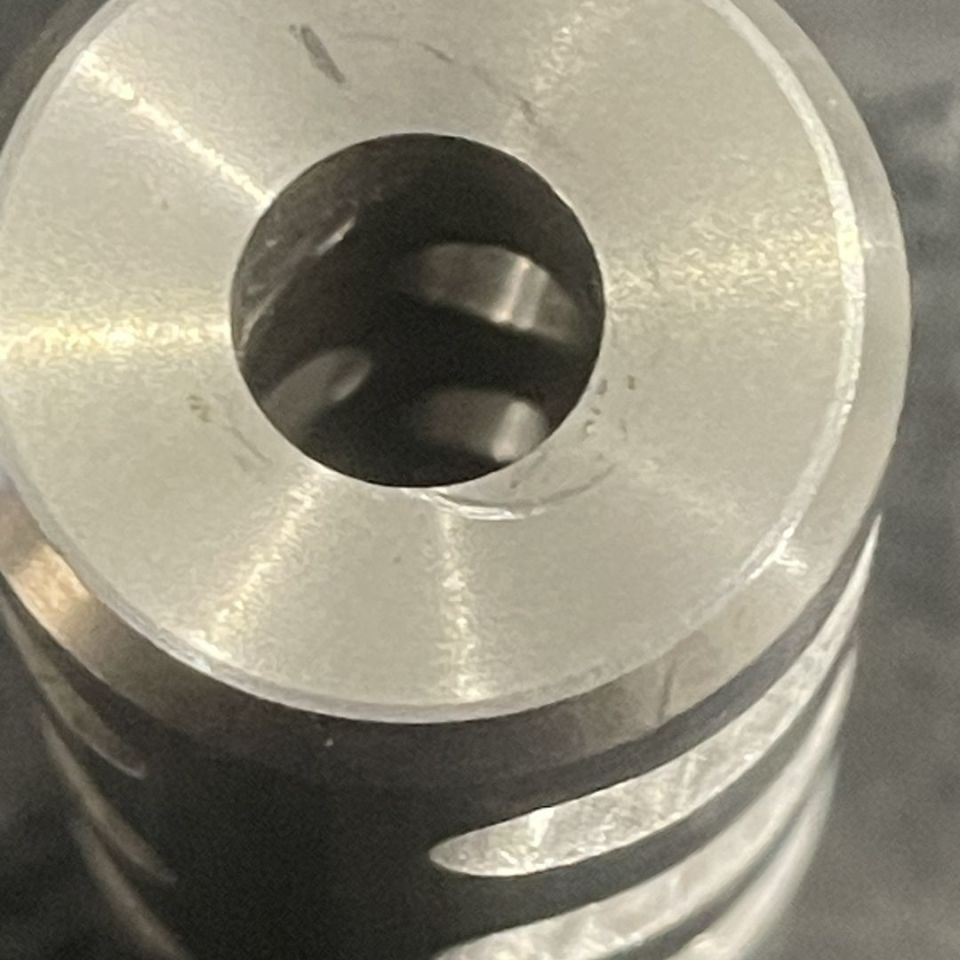 Image 4 - Heavy Stainless Muzzle Brake 