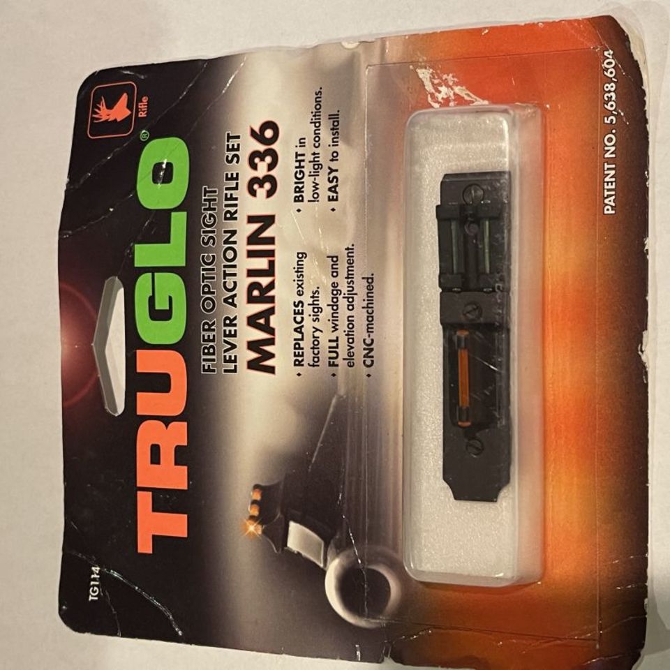 Image 1 - Truglo Fiber Optic  sights for Lever Action Rifle Marlin 336