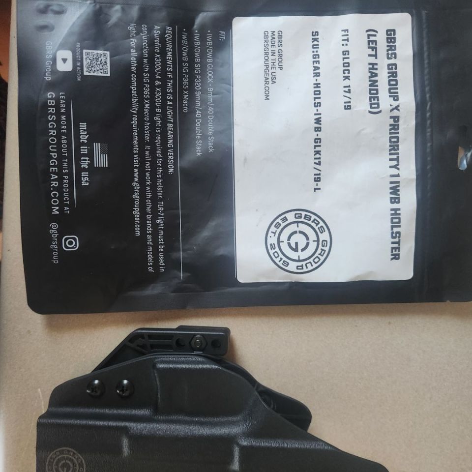 Image 4 - GBRS priority 1 IWB holster