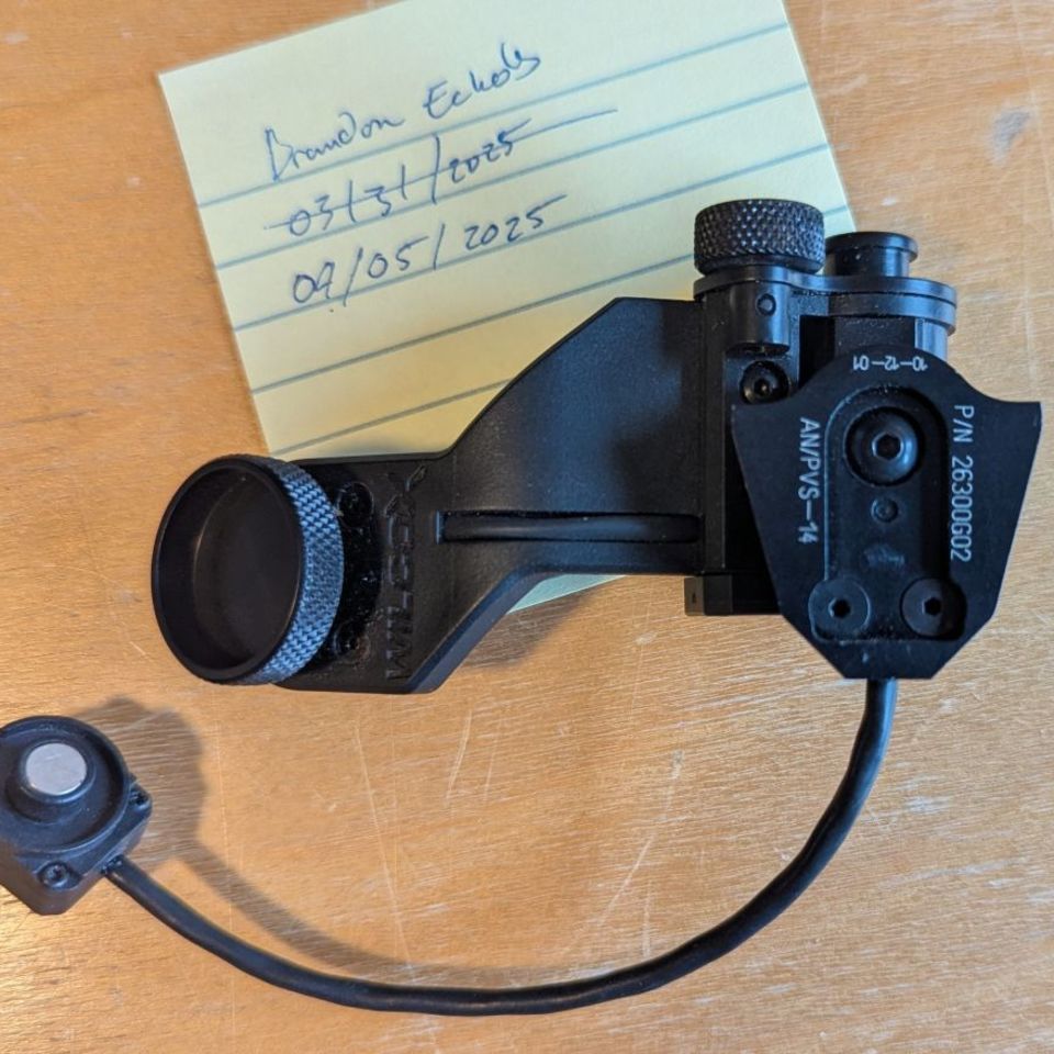 Image 1 - Price drop - Wilcox pvs-14 arm