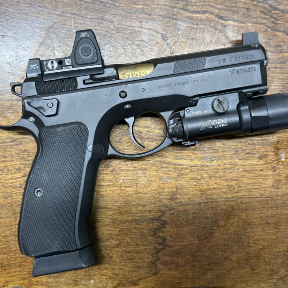 Image 2 - Cajunized/optic cut CZ75 SP01T